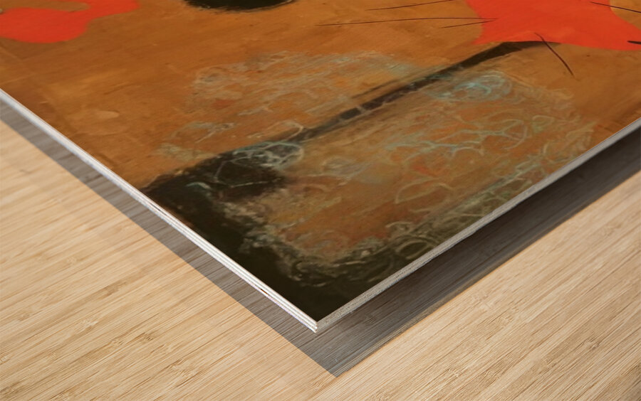 Joan Miro Wood print