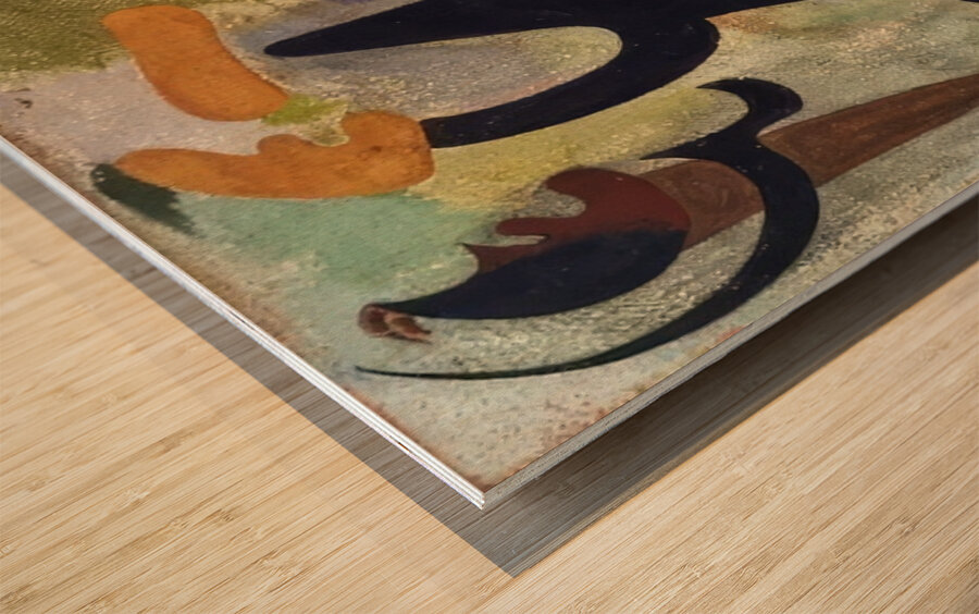 Joan Miro Wood print