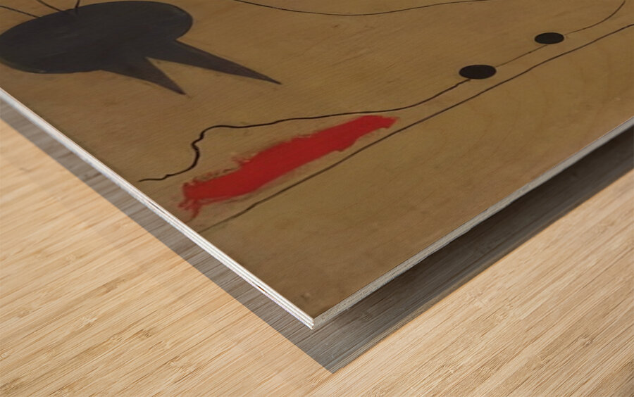 Joan Miro Wood print