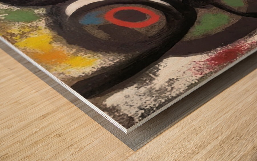 Joan Miro Wood print