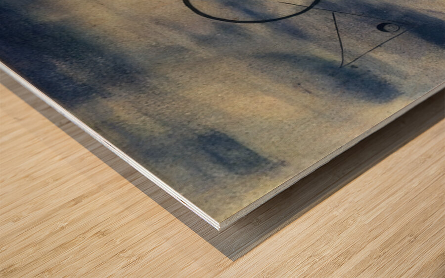 Joan Miro Wood print