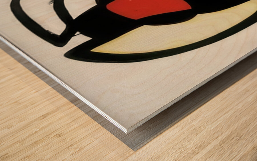 Joan Miro 62 Wood print