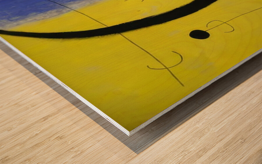 Joan Miro Wood print