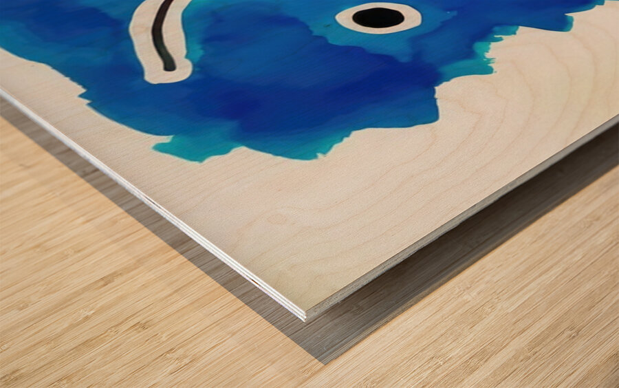 Joan Miró 7 Wood print