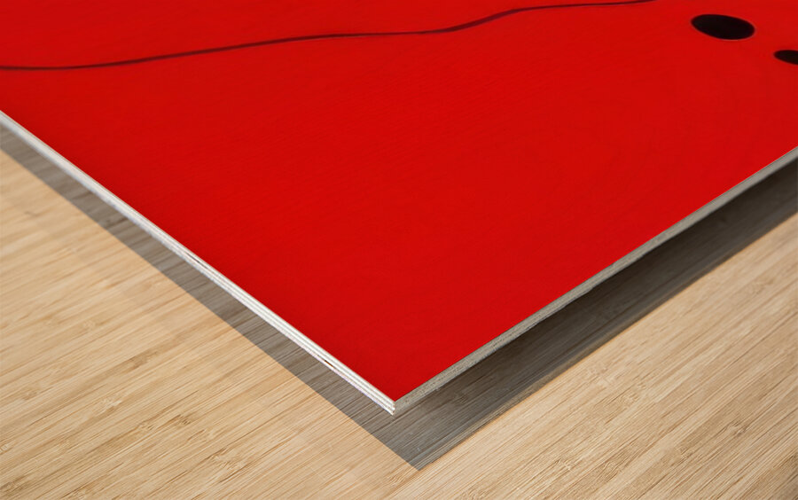 Joan Miró 9 Wood print