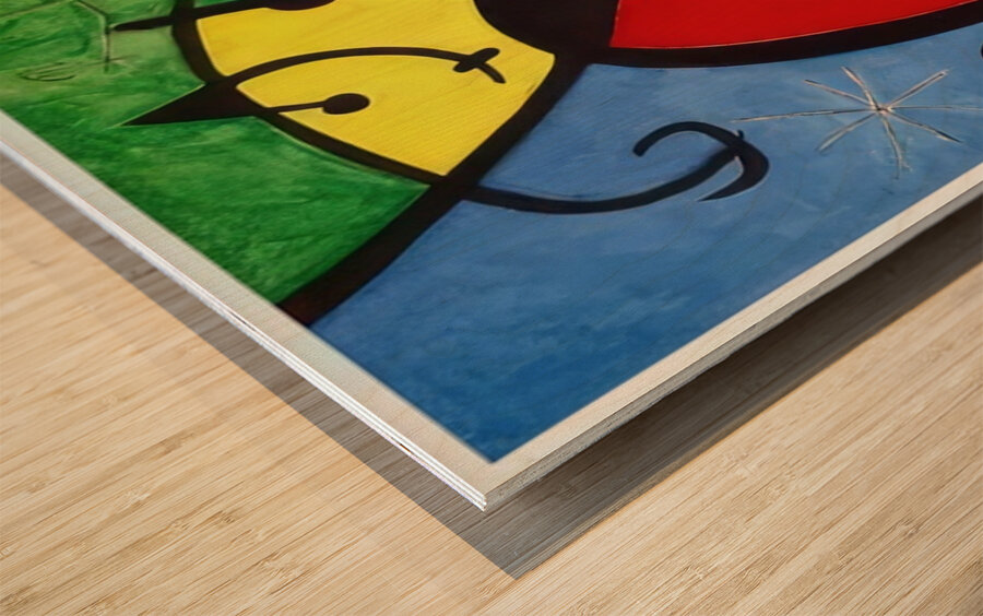 Joan Miró 11 Wood print