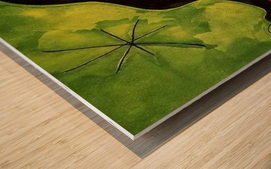 Joan Miró 12 Wood print