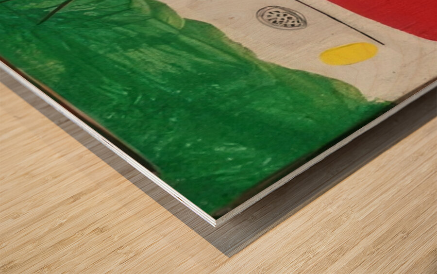 Joan Miró 15 Wood print