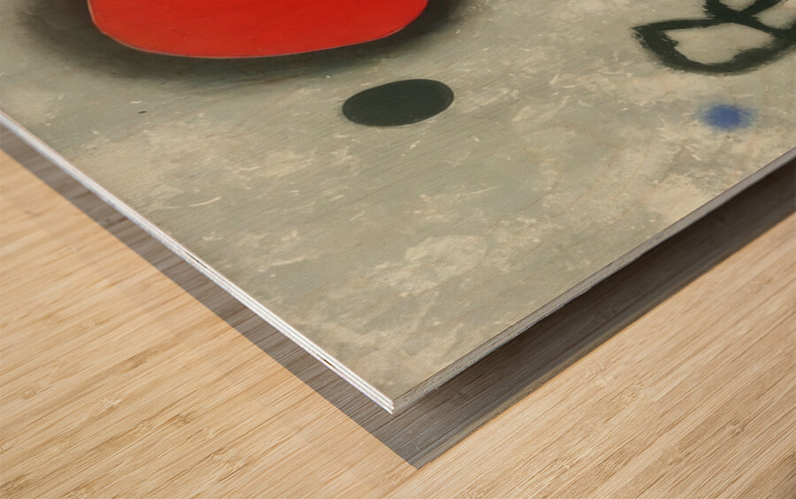 Joan Miró 17 Wood print