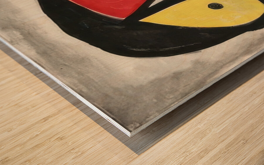 Joan Miró 19 Wood print