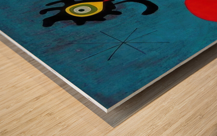 Joan Miró 20 Wood print