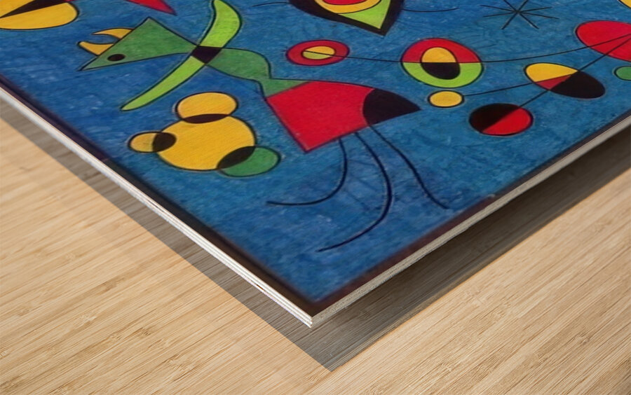 Joan Miró 23 Wood print