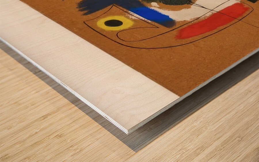 Joan Miró 28 Wood print