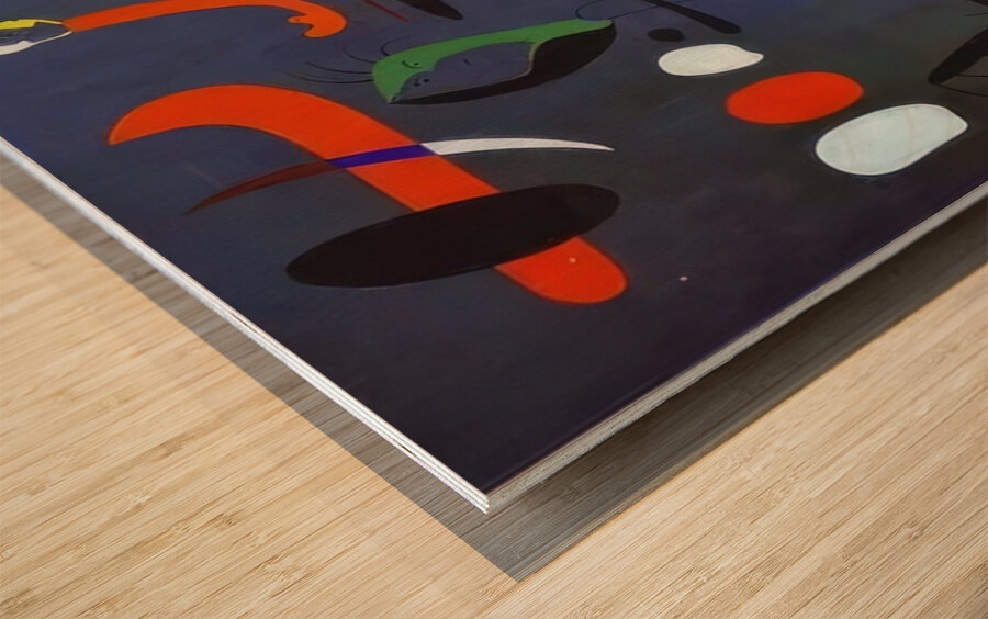 Joan Miró 31 Wood print