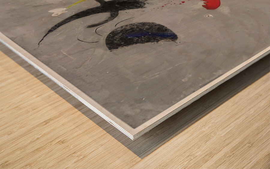 Joan Miró 33 Wood print