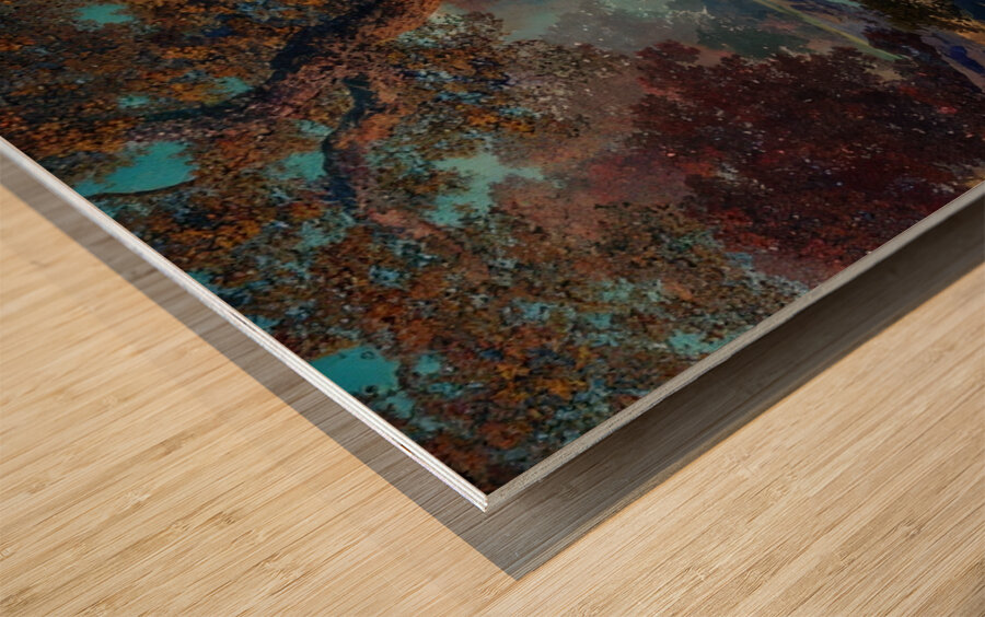 Maxfield Parrish 4 Wood print