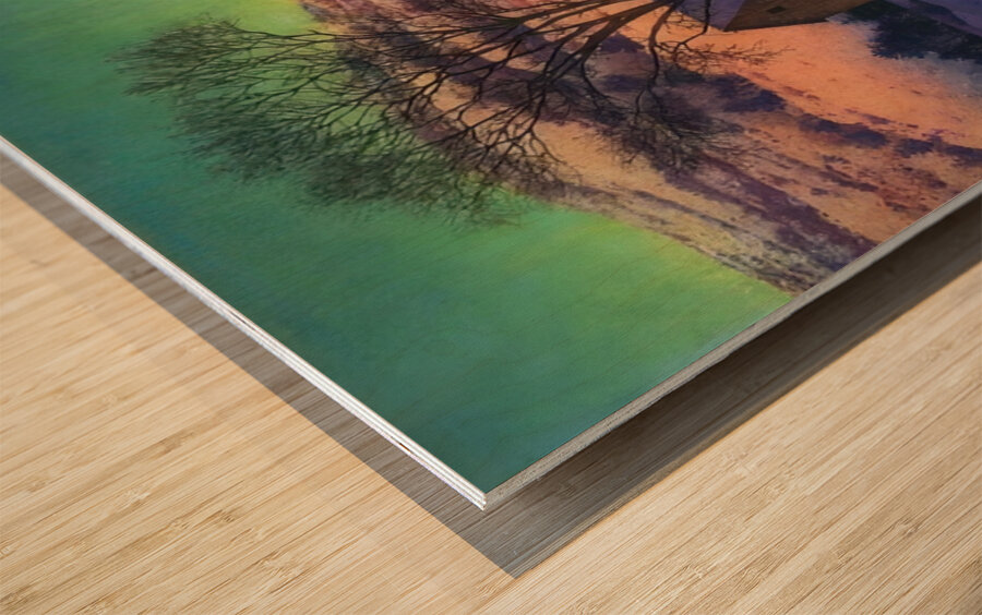 Maxfield Parrish 7 Wood print