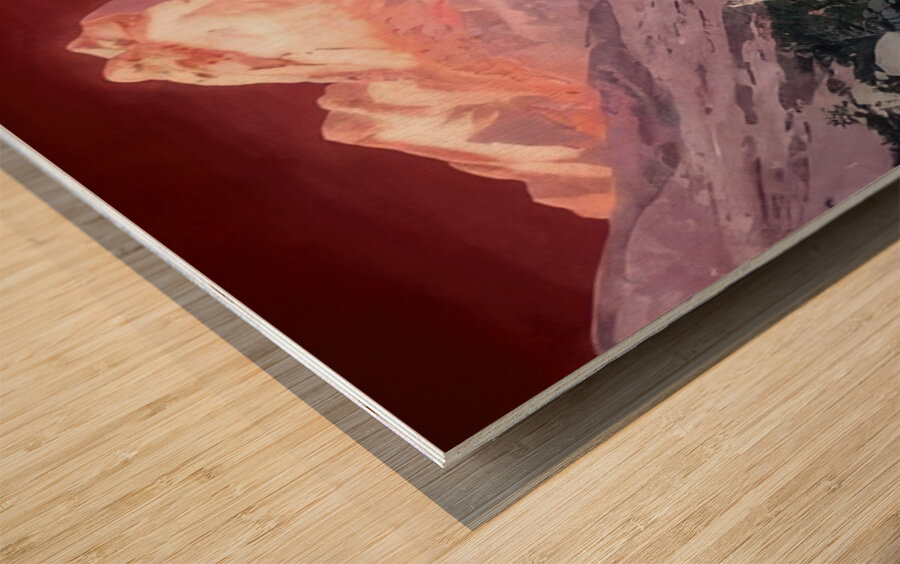 Maxfield Parrish 8 Wood print