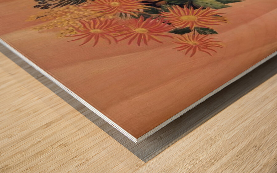 Henri Rousseau 13 Wood print