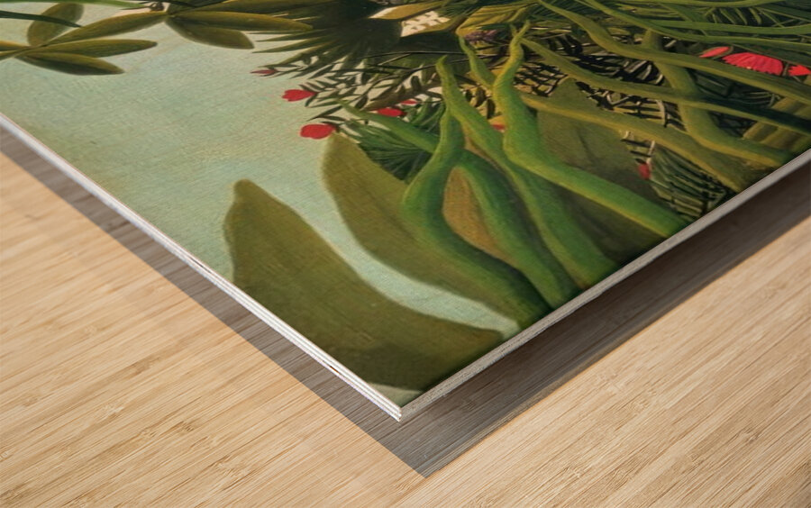 Henri Rousseau 15 Wood print