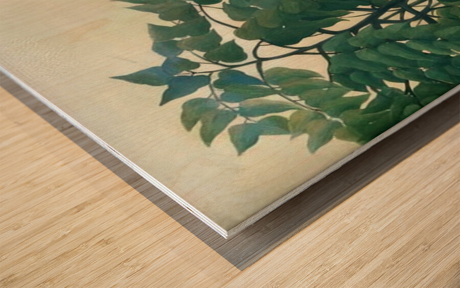 Henri Rousseau 19 Wood print