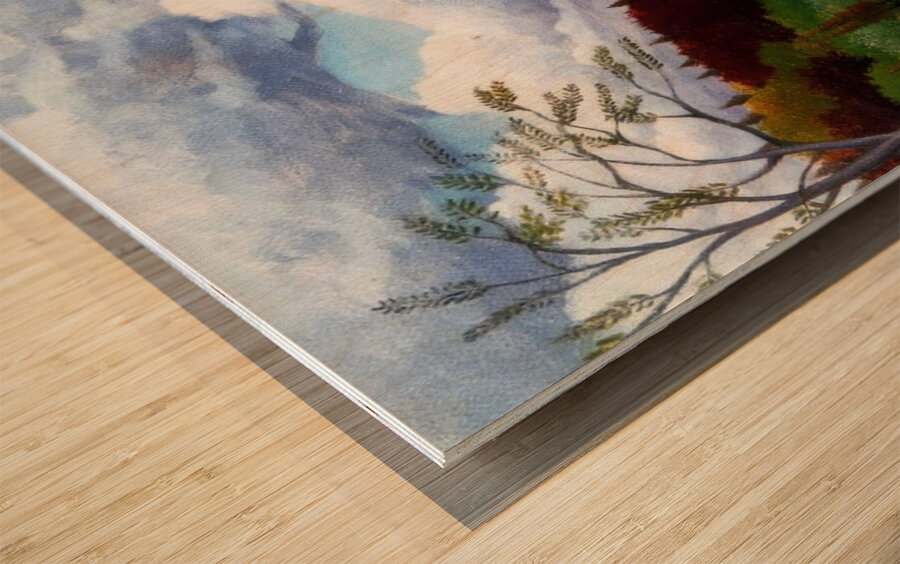 Henri Rousseau 26 Wood print