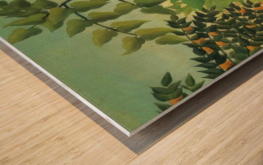 Henri Rousseau 39 Wood print