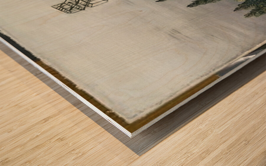 Henri Rousseau 46 Wood print