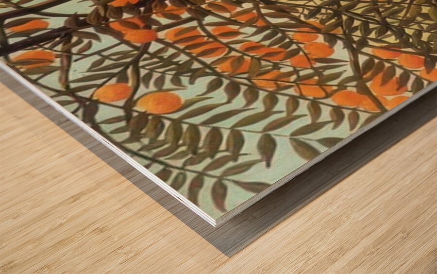 Henri Rousseau 48 Wood print