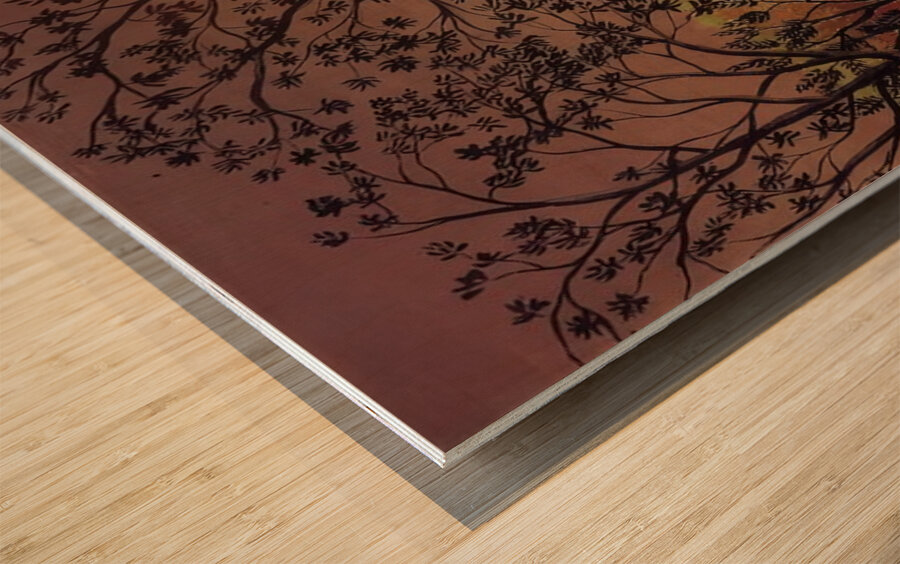 Henri Rousseau 52 Wood print