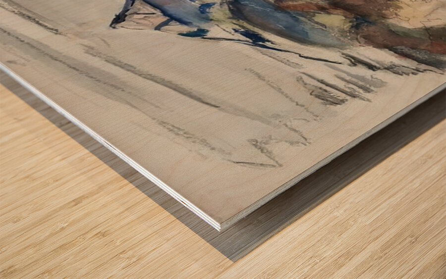 John Marin 23 Wood print