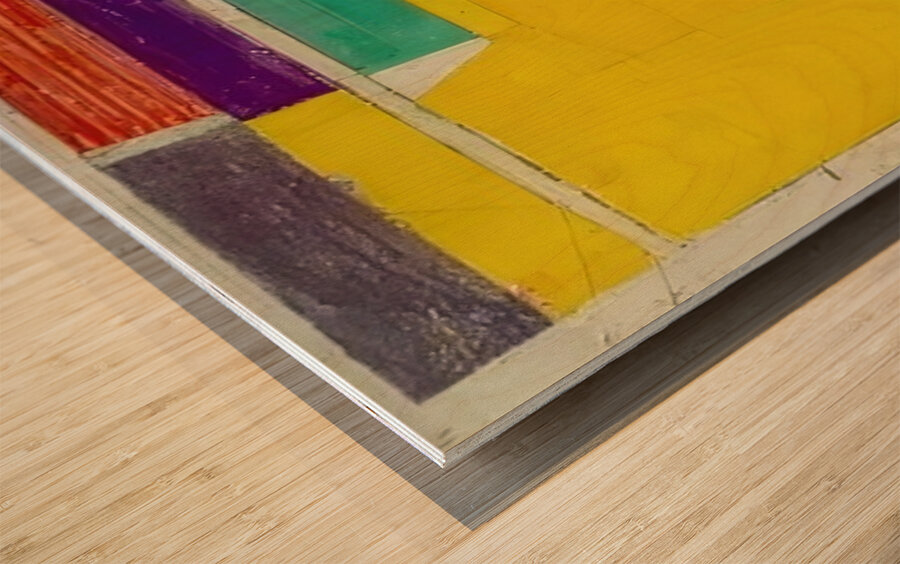 Richard Diebenkorn 1 Wood print