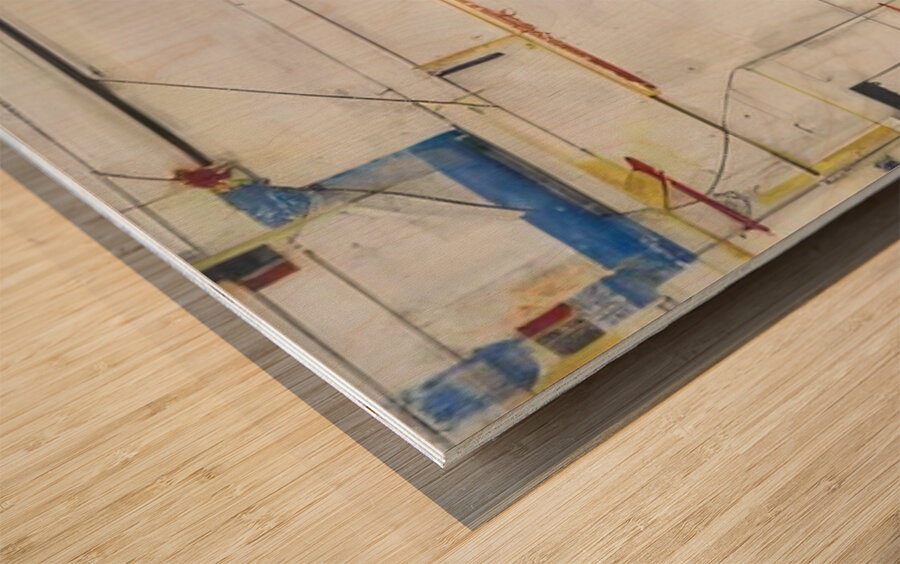 Richard Diebenkorn 2 Wood print