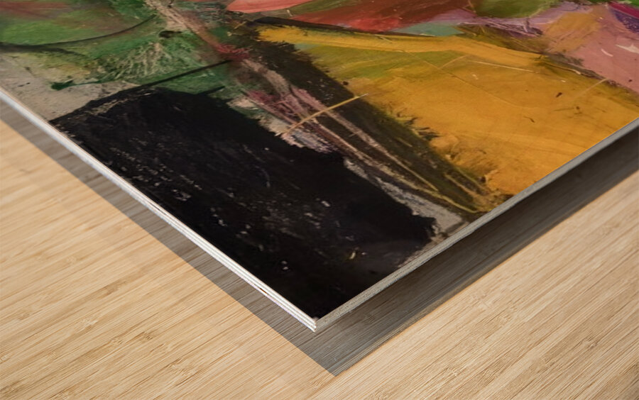 Richard Diebenkorn 4 Wood print