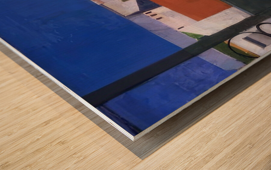 Richard Diebenkorn 7 Wood print