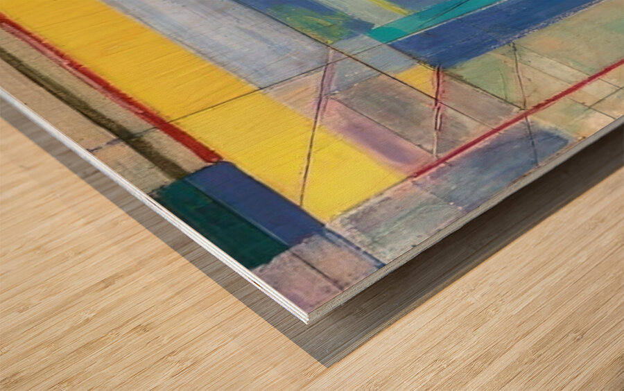 Richard Diebenkorn 11 Wood print
