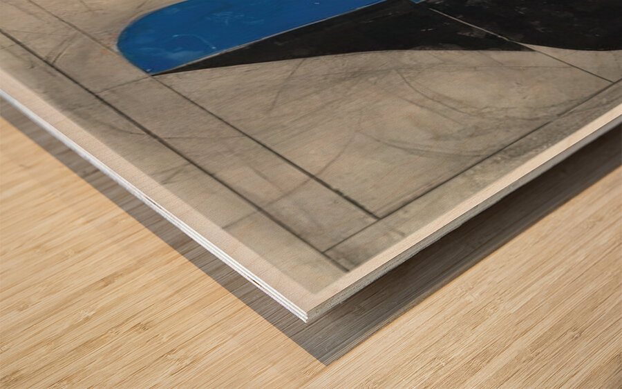 Richard Diebenkorn 16 Wood print