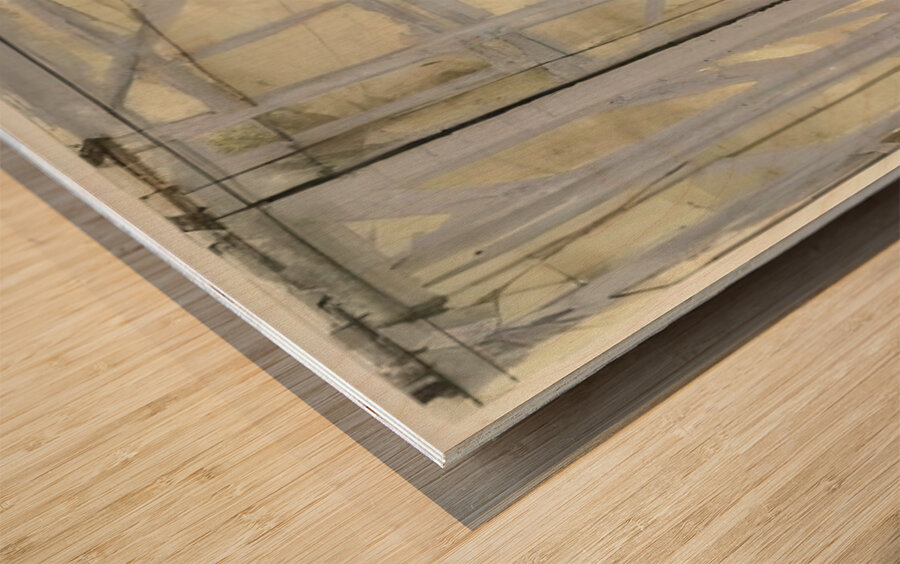 Richard Diebenkorn  Wood print