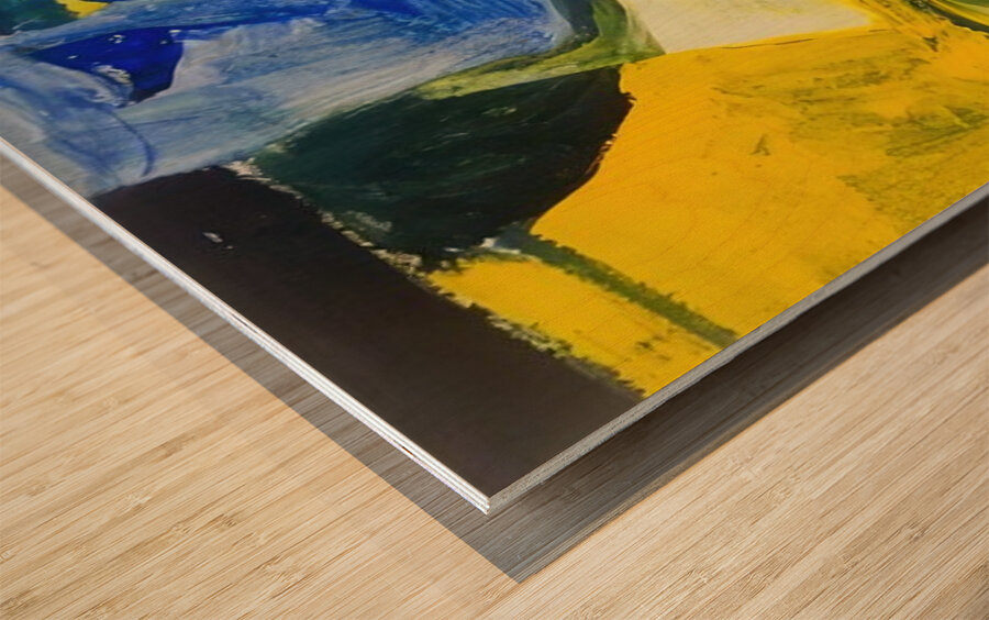 Richard Diebenkorn 21 Wood print