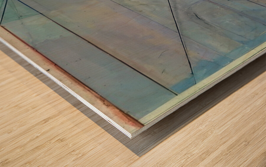 Richard Diebenkorn 27 Wood print