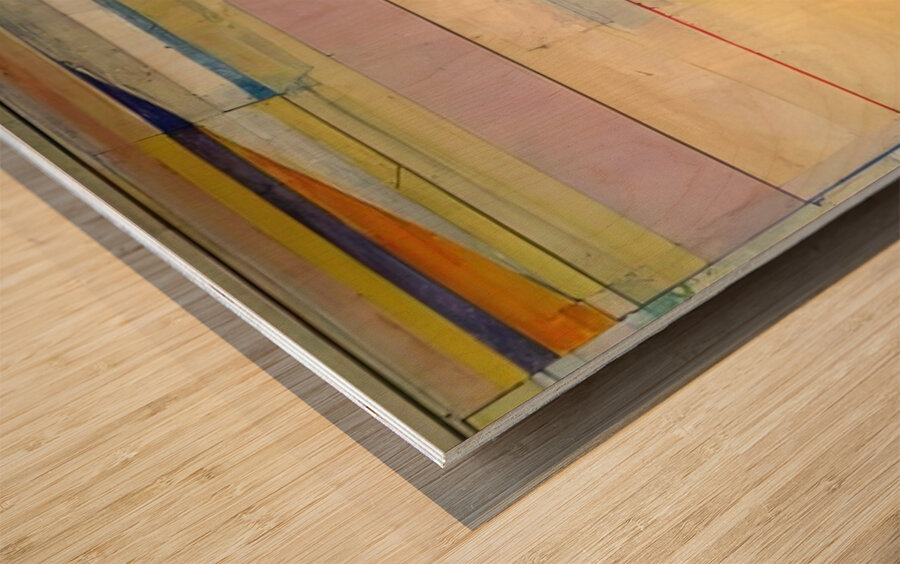 Richard Diebenkorn 29 Wood print