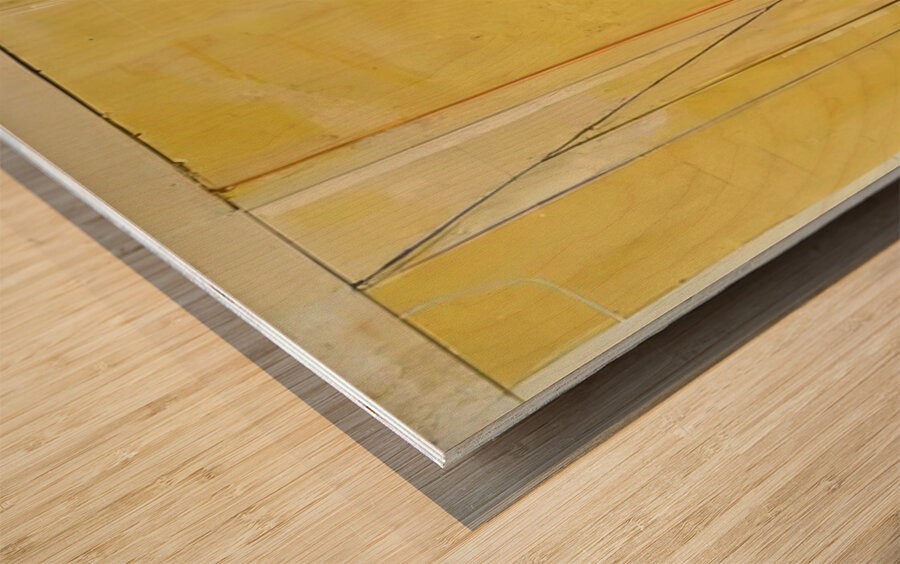 Richard Diebenkorn 40 Wood print