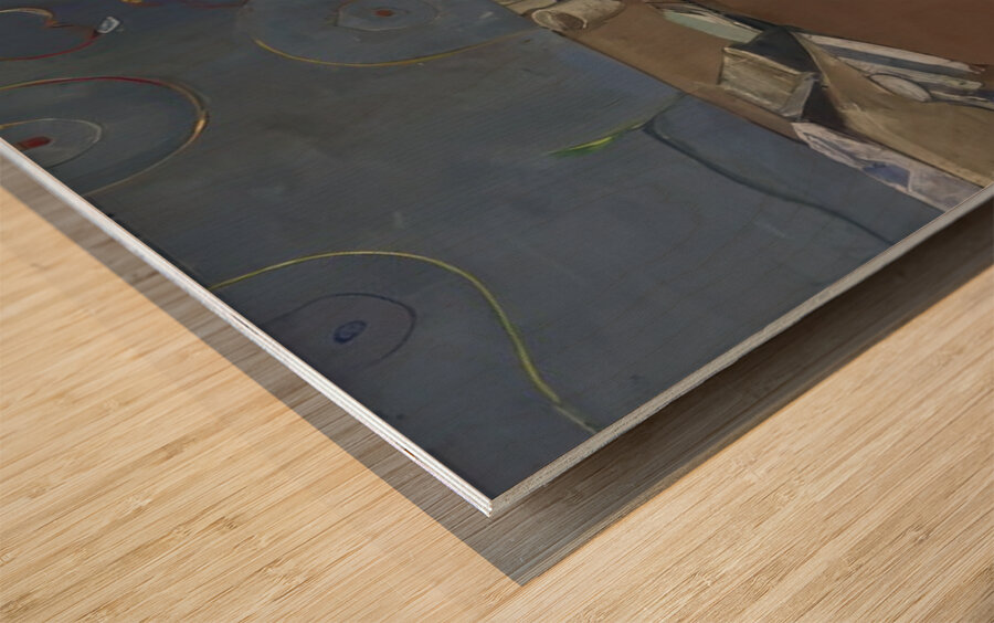 Richard Diebenkorn 47 Wood print