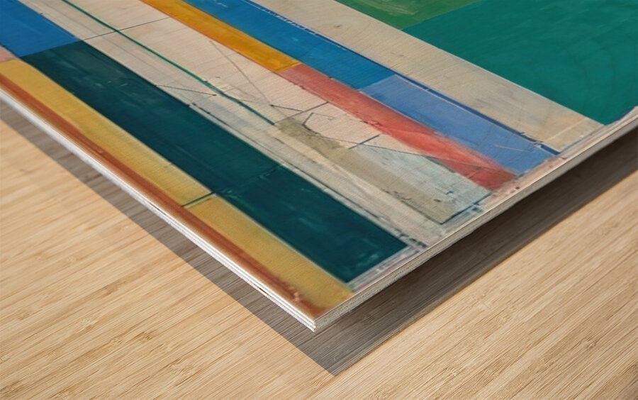 Richard Diebenkorn 48 Wood print