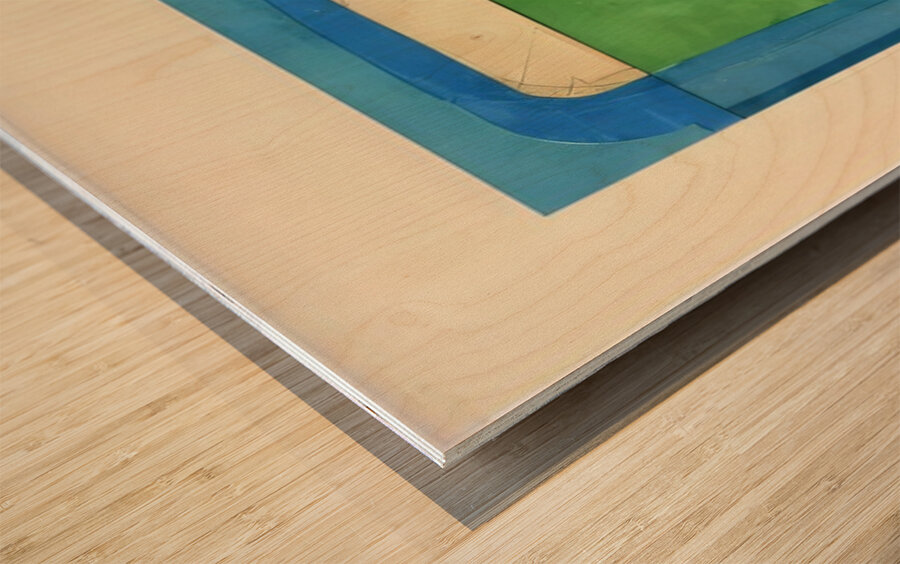 Richard Diebenkorn 50 Wood print