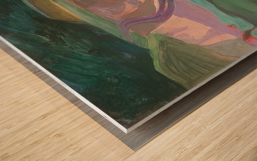 Richard Diebenkorn 4 Wood print