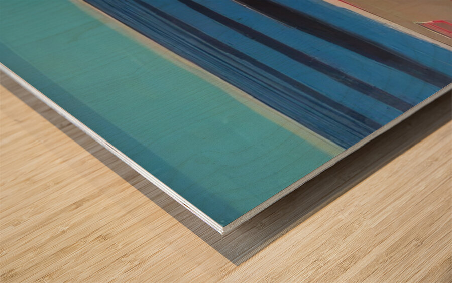 Richard Diebenkorn 5 Wood print