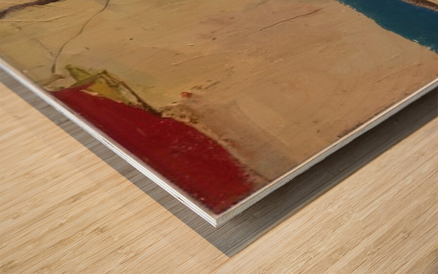 Richard Diebenkorn 6 Wood print