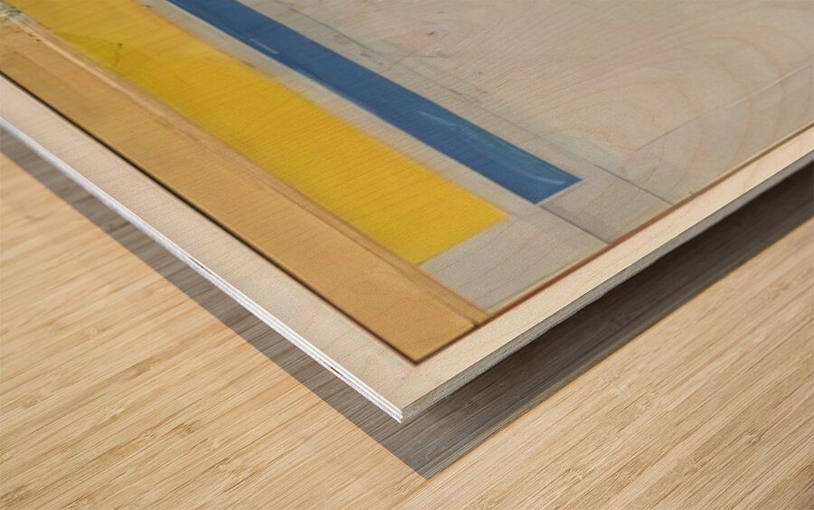 Richard Diebenkorn 16 Wood print