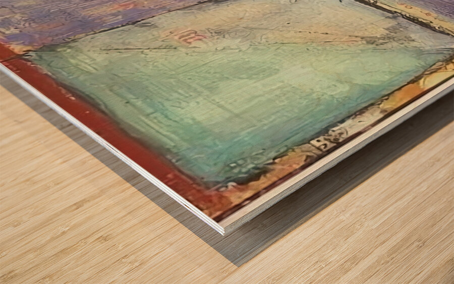 Richard Diebenkorn 17 Wood print